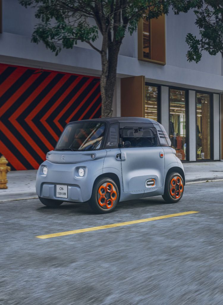AMI: the small 2-seater electric car AMI: the small 2-seater electric car
